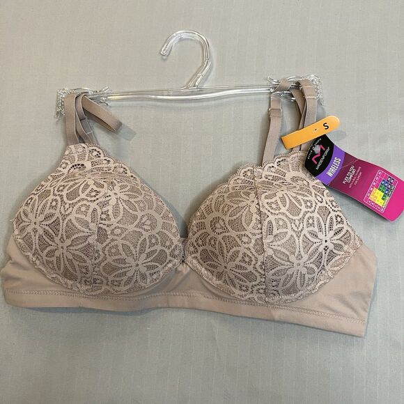 Maidenform DM2314 Soft Support Wireless Bra Size Small Nude NWT (Fits A-B 34-36) - Picture 3 of 8